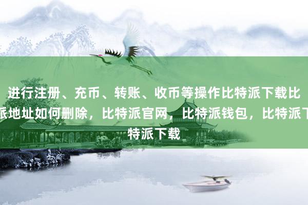 进行注册、充币、转账、收币等操作比特派下载比特派地址如何删除，比特派官网，比特派钱包，比特派下载