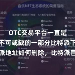 OTC交易平台一直是投资者们不可或缺的一部分比特派下载比特派地址如何删除，比特派官网，比特派钱包，比特派下载