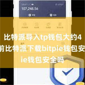 比特派导入tp钱包大约40年前比特派下载bitpie钱包安全吗