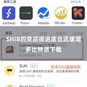 SHIB的受迎接进度也迟缓增多比特派下载