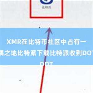 XMR在比特币社区中占有一隅之地比特派下载比特派收到DOT